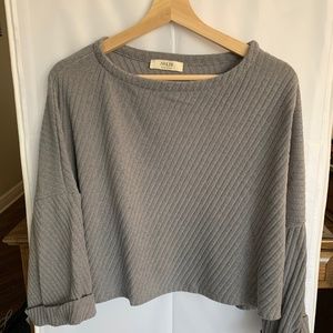 F21 Grey Knit Sweater